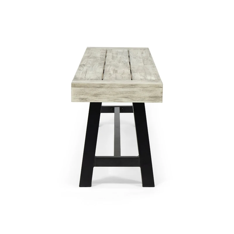 Carlisle Acacia Wood Outdoor Dining Bench: Durable And Stylish For Summer Gatherings