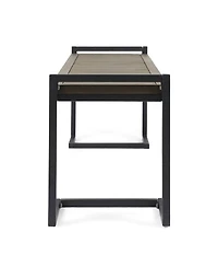 Chic Acacia Wood Bench With Iron Legs: Style And Durability