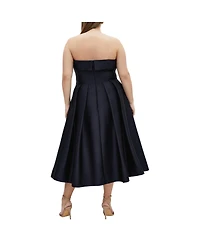 City Chic Women's Tiffany Strapless Midi Dress