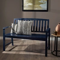 Acacia Wood Bench: Durable, Cozy, Farmhouse Charm