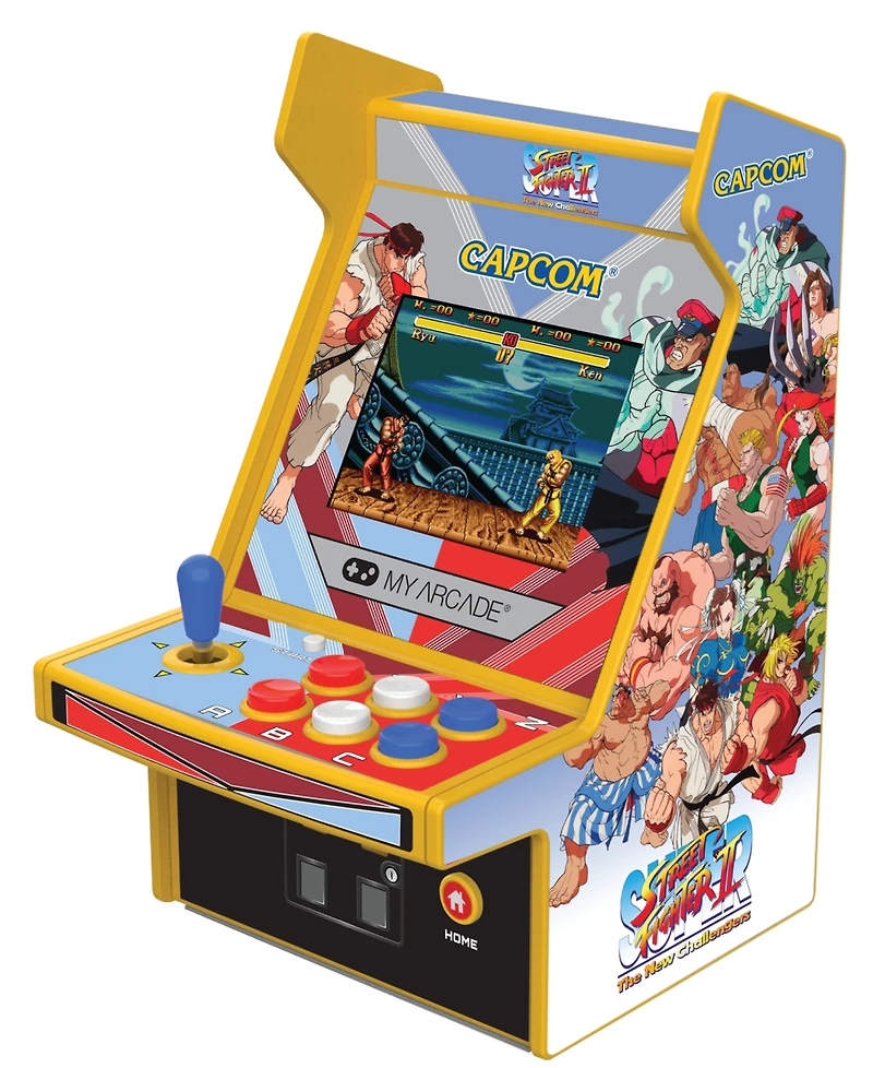 My Arcade Micro Player Pro 6.7" Super Street Fighter Ii Portable Retro Arcade Game (2 in 1