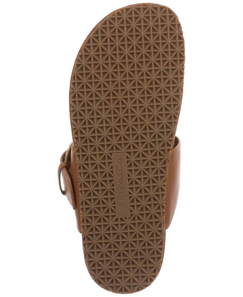 Style & Co Women's Zayaa Flat Sandals, Exclusively at Macy's