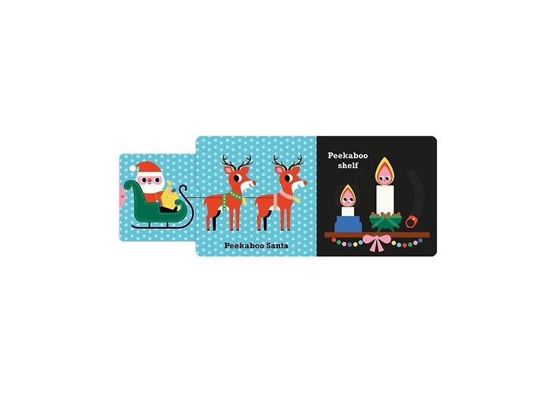 Barnes & Noble Peekaboo: Santa by Camilla Reid