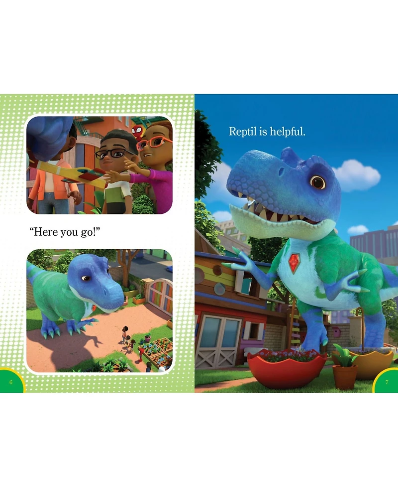Barnes & Noble World of Reading: Spidey and His Amazing Friends Dino-Rama by Steve Behling