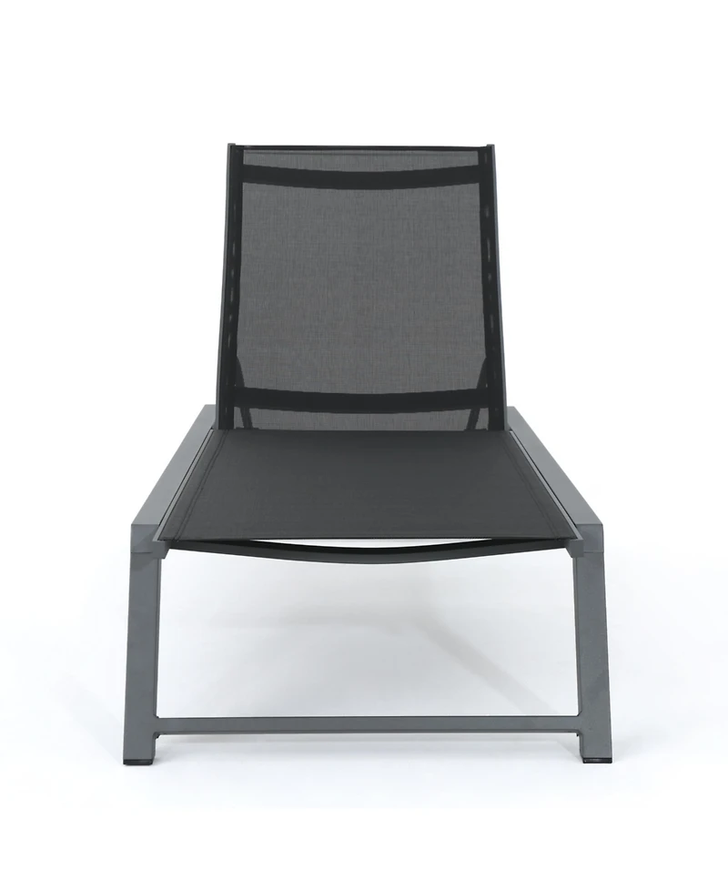 Streamdale Premium Aluminum Chaise Lounges Outdoor Comfort
