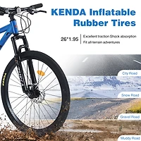 Streamdale Furniture 26" Mountain Bike w/ Suspension Fork & Kenda Tires