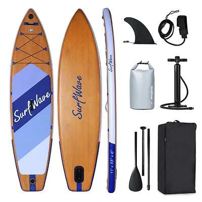Streamdale Inflatable Stand Up Paddle Board 11'x34" x6" With Accessories