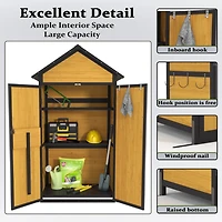 Streamdale Outdoor Weatherproof Storage Shed, 69