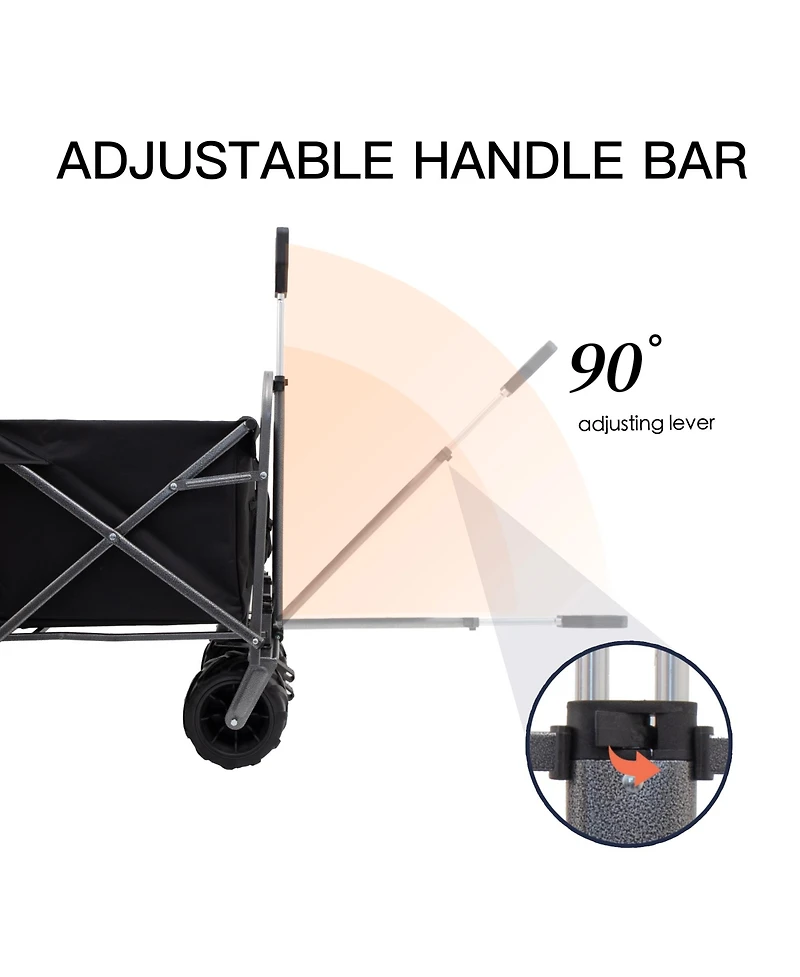 Streamdale Foldable Kid's Wagon for Outdoor Adventures