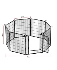 Streamdale Heavy Duty Metal Pet Playpen with Door