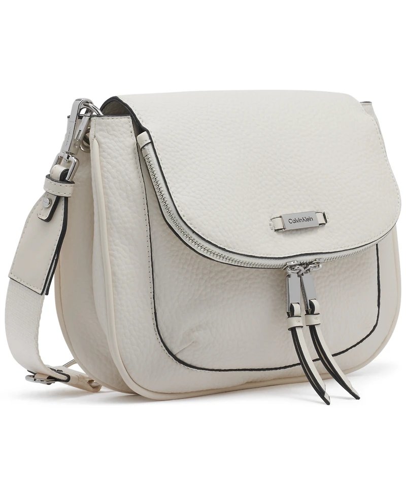 Calvin Klein Zulle Zip-Around Crossbody with Signature Hang Off