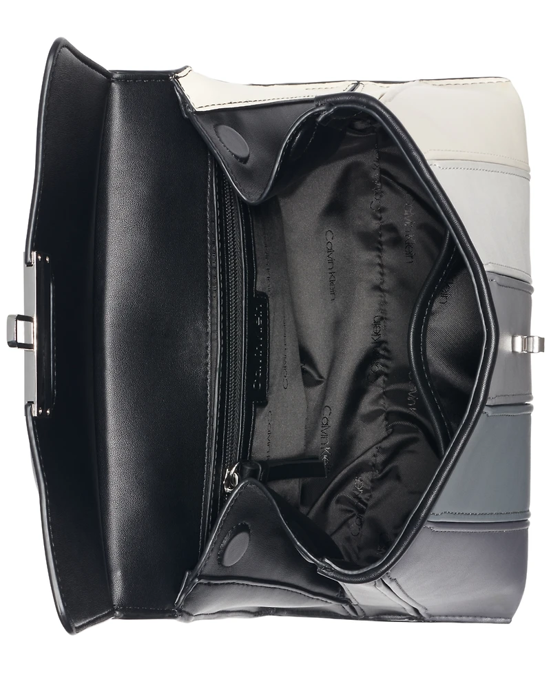 Calvin Klein Becky Convertible Turn Lock Crossbody Bag