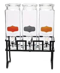 Circleware Yorkshire Element Set of 3 Dispensers, 80 oz.