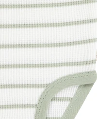Huggies Baby Boys Cotton Waffle Bodysuit, Pants & Hat, 3 Piece Set