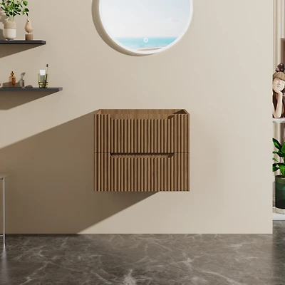 Streamdale Goodyo 24" Wall-Mount Bathroom Vanity Cabinet Floating (Cabinet Only)