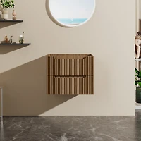 Streamdale Goodyo 24" Wall-Mount Bathroom Vanity Cabinet Floating (Cabinet Only)