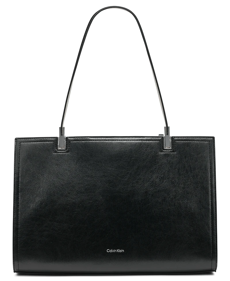 Calvin Klein Verne Mixed Material Tote