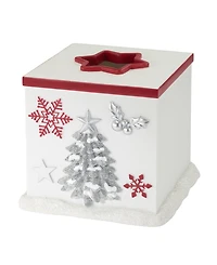 Avanti Sparkle Resin Tissue Box Cover