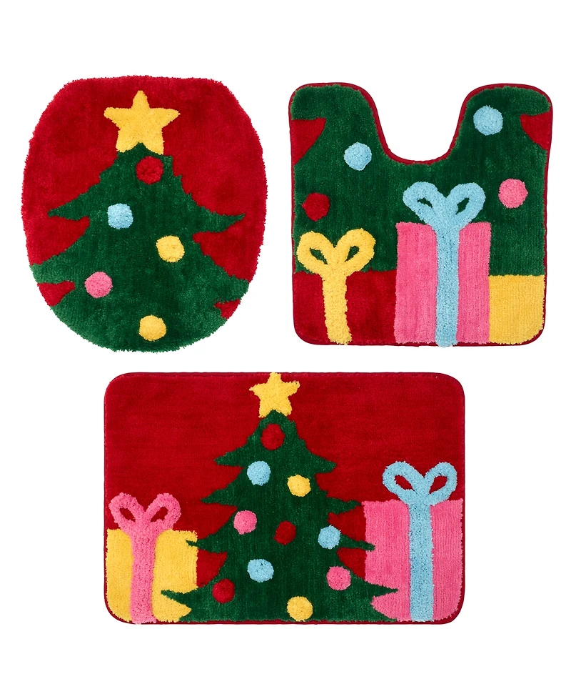 Avanti Christmas Tree Bath Rug Se