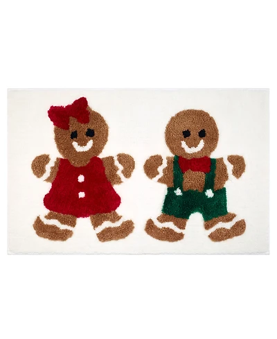 Avanti Gingerbread Friends Bath Rug, 32" x 20"