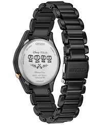 Citizen Eco-Drive Women's Disney Pixar Coco Sugar Skull Black-Tone Stainless Steel Bracelet Watch 37mm