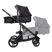 Baby Trend Baby Second Seat for Morph Single to Double Stroller - Dash Grey