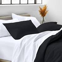 Bare Home Ultra-Soft Double Brushed Pillow Sham Set, Queen