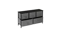 Slickblue 2-Tier Wide Closet Dresser for Stylish Storage and Organization Solutions