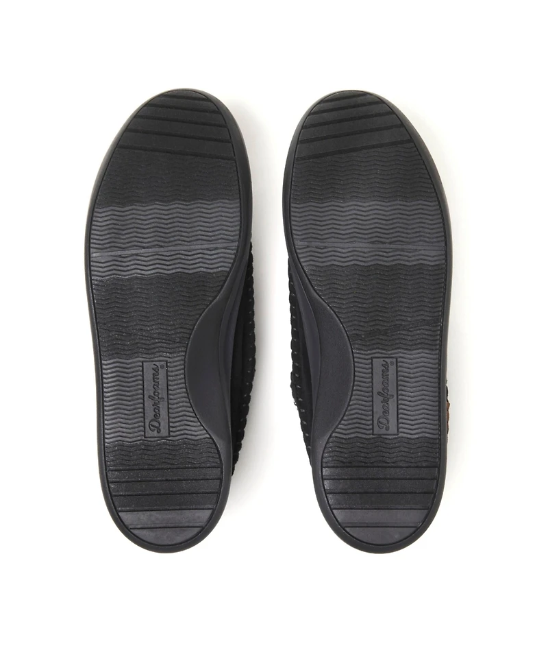 Dearfoams Men's Elm Energy Return Moccasin Toe Clog House Shoe Slipper