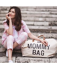 Childhome Baby Canvas Mommy Bag