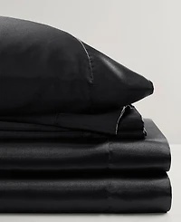 Madison Park Essentials Satin 7-Pc. Sheet Set, Split King