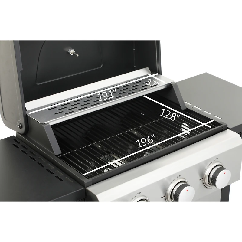 Streamdale 3-Burner Propane Bbq Grill, 25,650 Btu