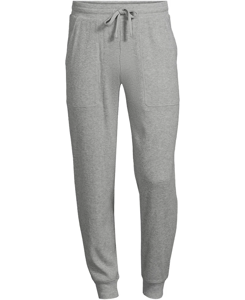 Lands' End Men's Brushed Rib Jogger Pants