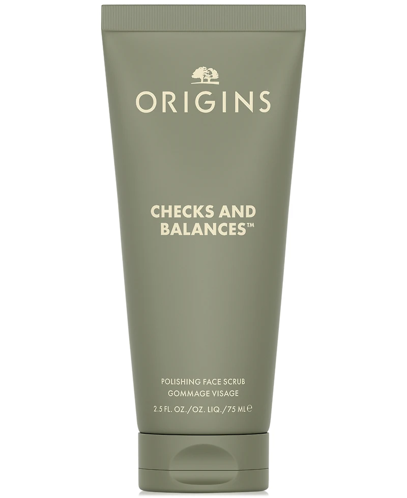 Origins Checks & Balances Polishing Face Scrub, 2.5 oz.