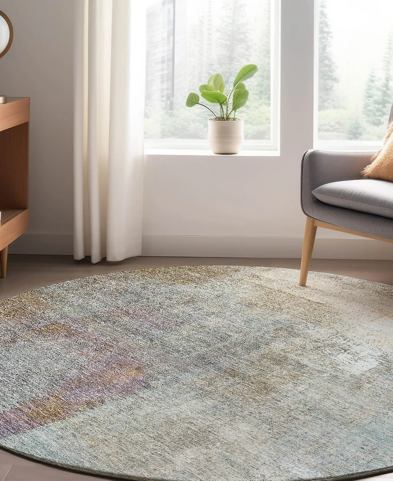 Dalyn Trevi Washable TV12 8'x8' Round Area Rug