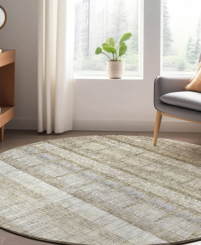 Dalyn Trevi Washable TV19 8'x8' Round Area Rug