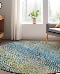 Dalyn Trevi Washable TV1 8'x8' Round Area Rug