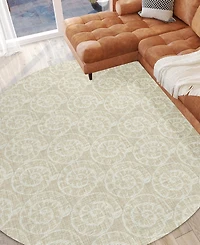 Dalyn Seabreeze Washable SZ11 8'x8' Round Area Rug