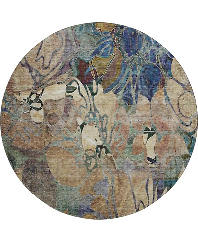 Dalyn Trevi Washable TV17 8'x8' Round Area Rug