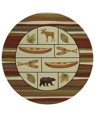 Dalyn Excursion EX3 8'x8' Round Area Rug