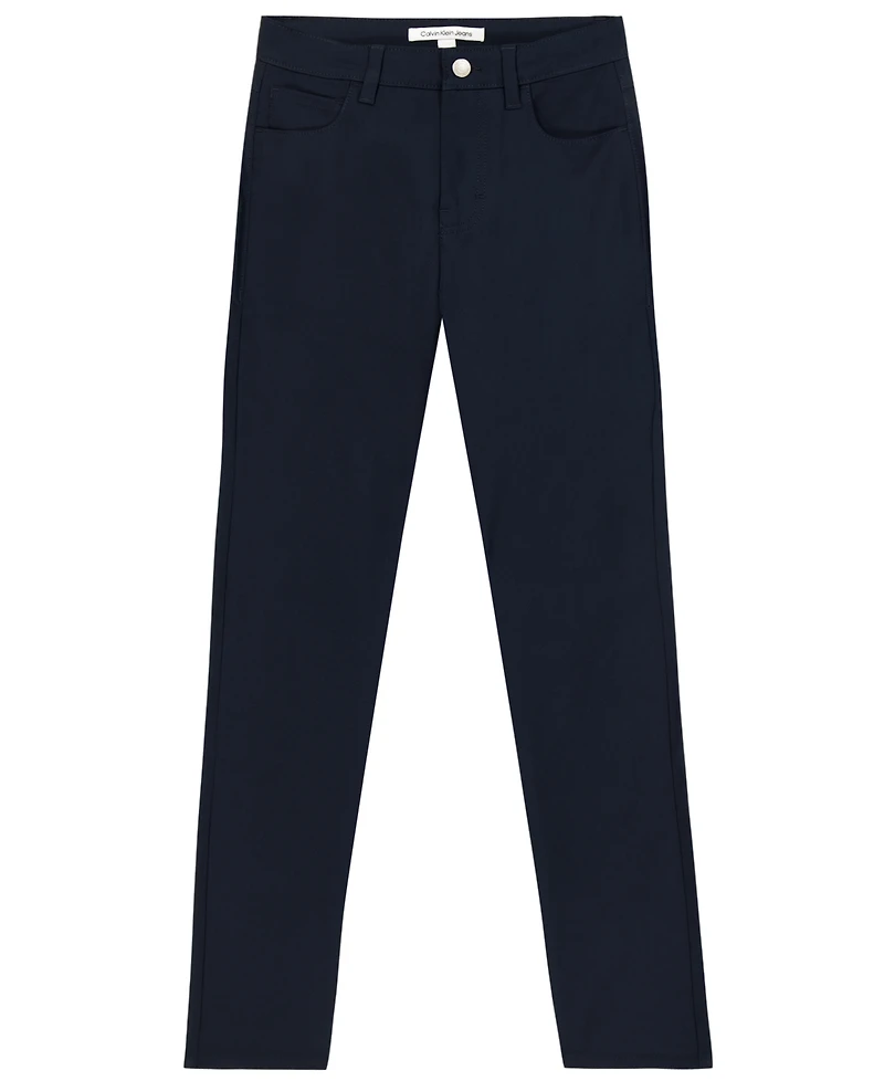 Calvin Klein Big Boys Slim Fit Performance Stretch Flex 5 Pocket Pant