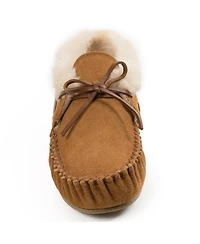 Minnetonka Women's Chrissy Suede Slipper Booties