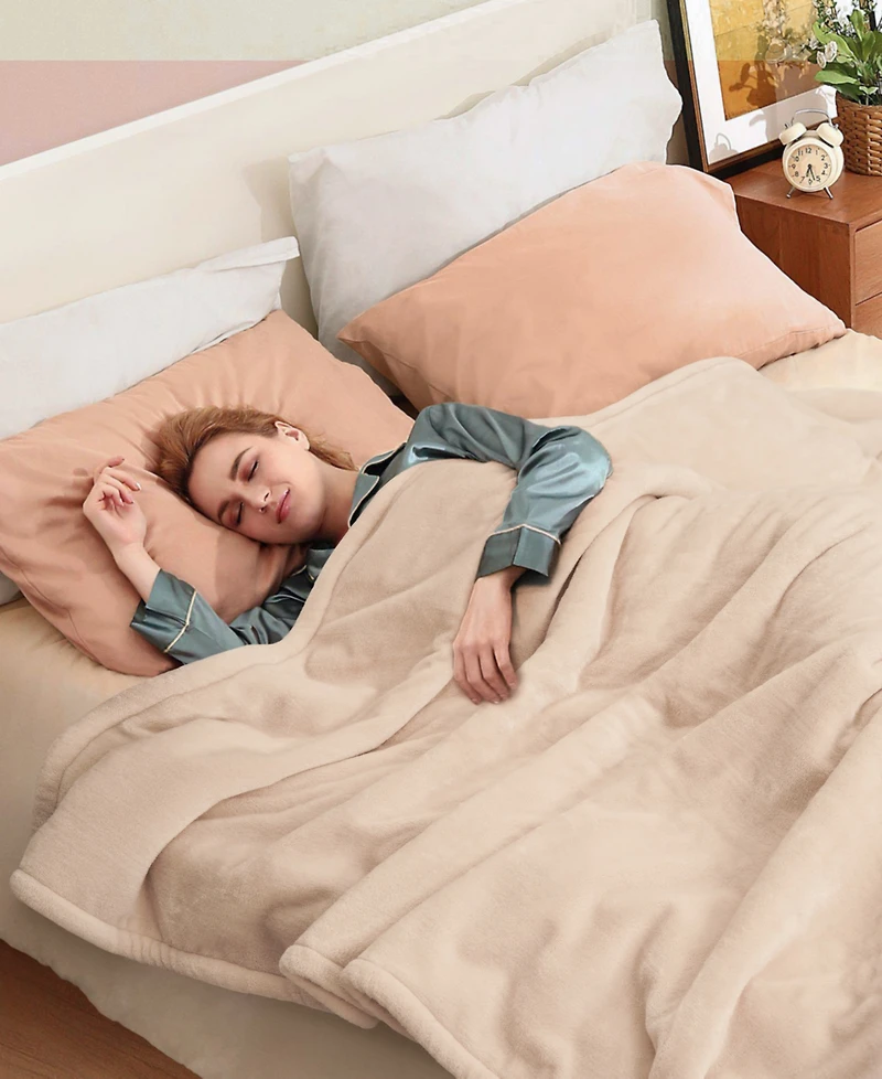 Sealy Heated Flannel Blanket