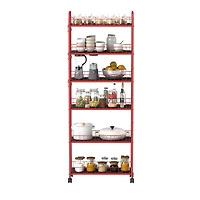 Streamdale 6-Tier Rolling Storage Cart with Baskets
