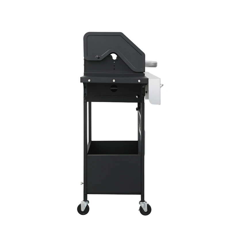 Streamdale Furniture 3-Burner Propane Gas Grill, 37230BTU with Enameled Cast Iron Grids