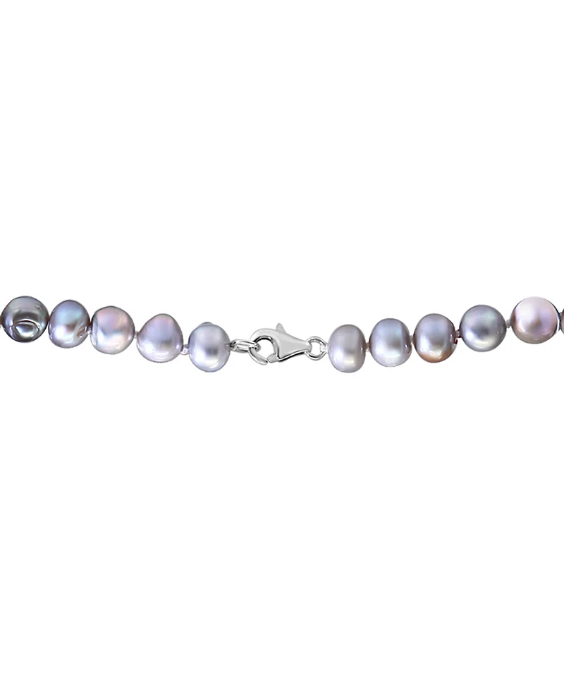 Effy White Cultured Freshwater Pearl (7 mm) 18" Statement Necklace (Also Gray, Pink, & Multicolor Pearl)