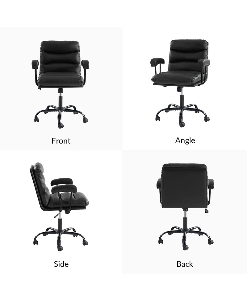 Bartholomew Modern Office Chair with Sgs International Certified Stainless Steel Gas Spring