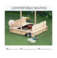 Kids Sandbox for Creative Outdoor Play – Sturdy Design, Spacious Area, and Easy to Clean