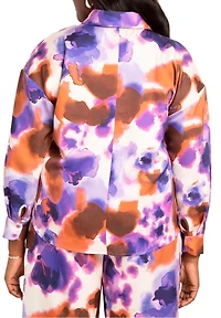 Eloquii Plus Peplum Zipper Sweater