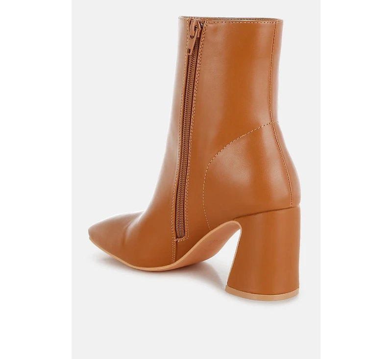 Bruna Square Toe Ankle Boots Women